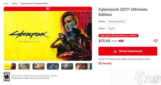 Switch 2低价上线赛博朋克2077创历史新低，掌机能否重塑3A未来 