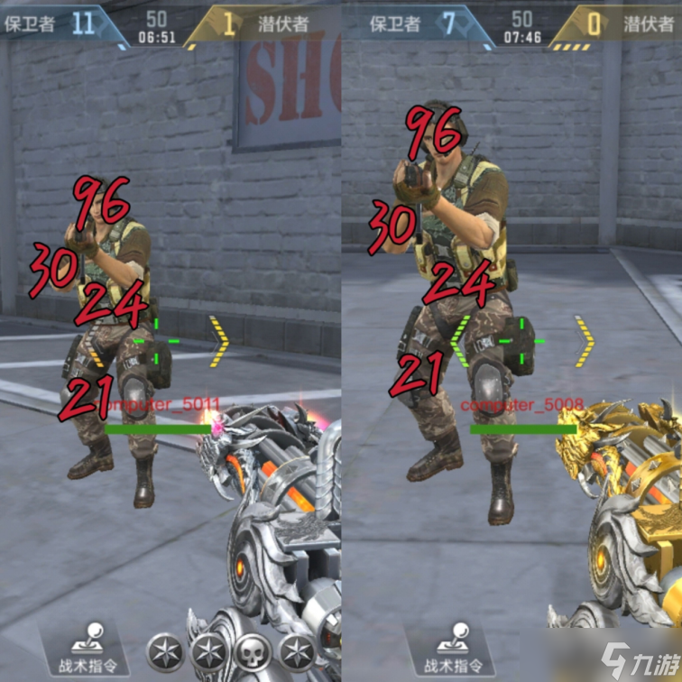 《穿越火线手游》重温经典，加特林-炼狱＆王者之狱武器测评