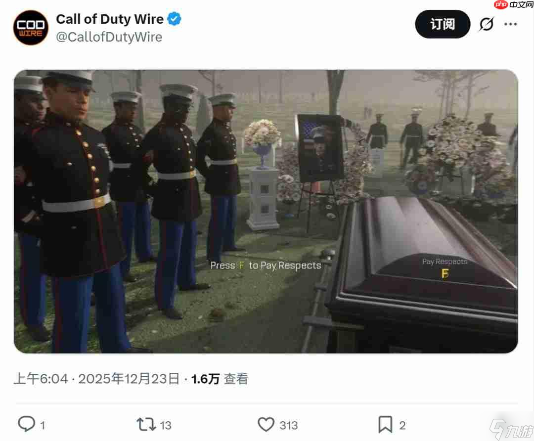 传奇谢幕！业界多名开发者悼念FPS传奇开发者Vince Zampella