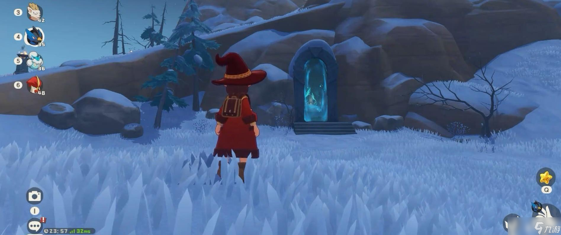 洛克王国世界星霜崖地跑图攻略