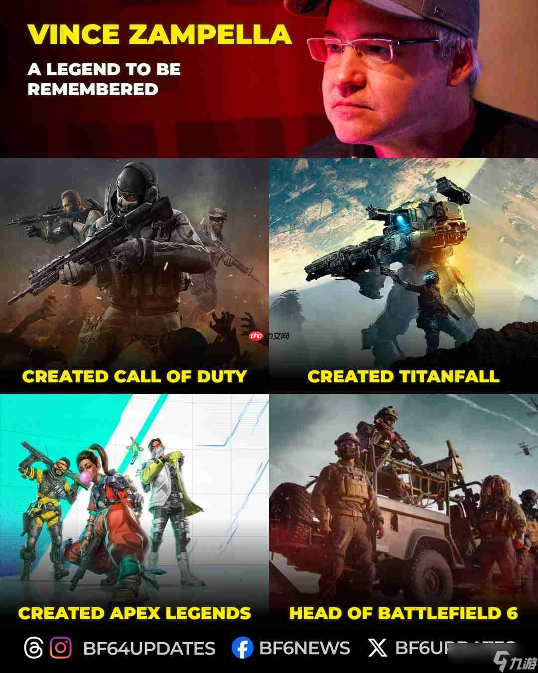 从COD到Apex再到战地：一个人统治FPS的26年