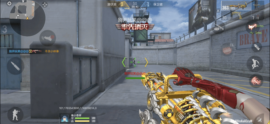 《穿越火线手游》重温经典，加特林-炼狱＆王者之狱武器测评