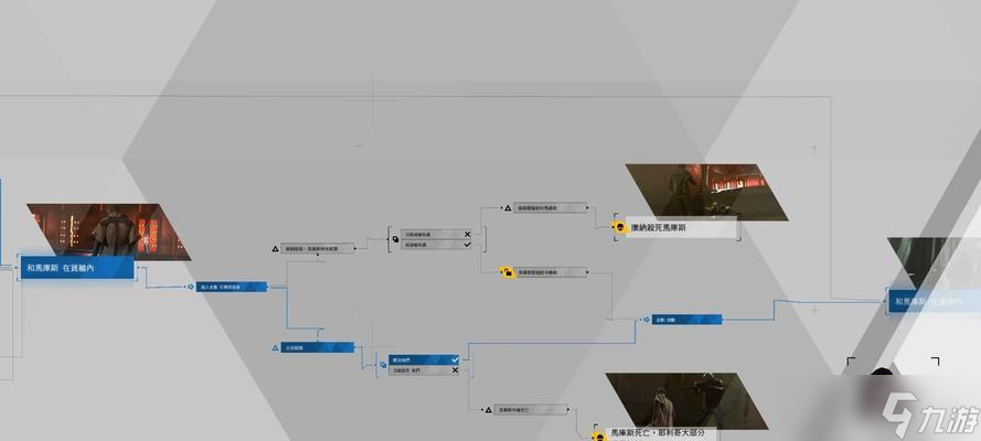 《底特律变人逃跑章节攻略第12章全解锁分支流程》（探索变人的终极抉择）