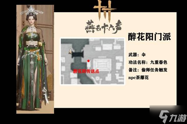 《燕云十六声》全门派武学偷师指南