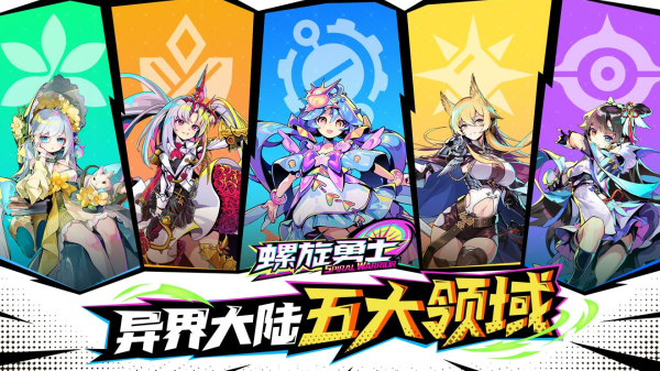 《螺旋勇士》米欧训练营第三站：异界大陆五大领域